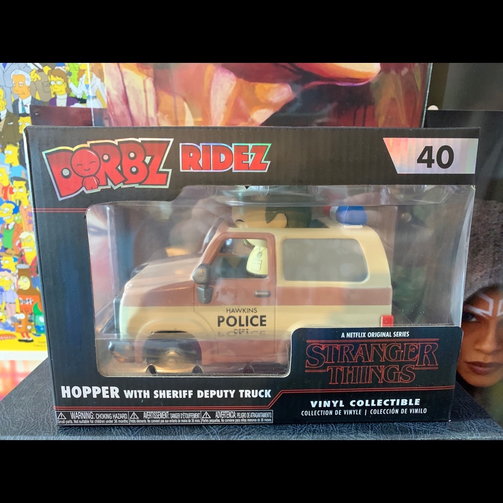 Dorbz Ridez Hopper With Sheriff Deputy Truck